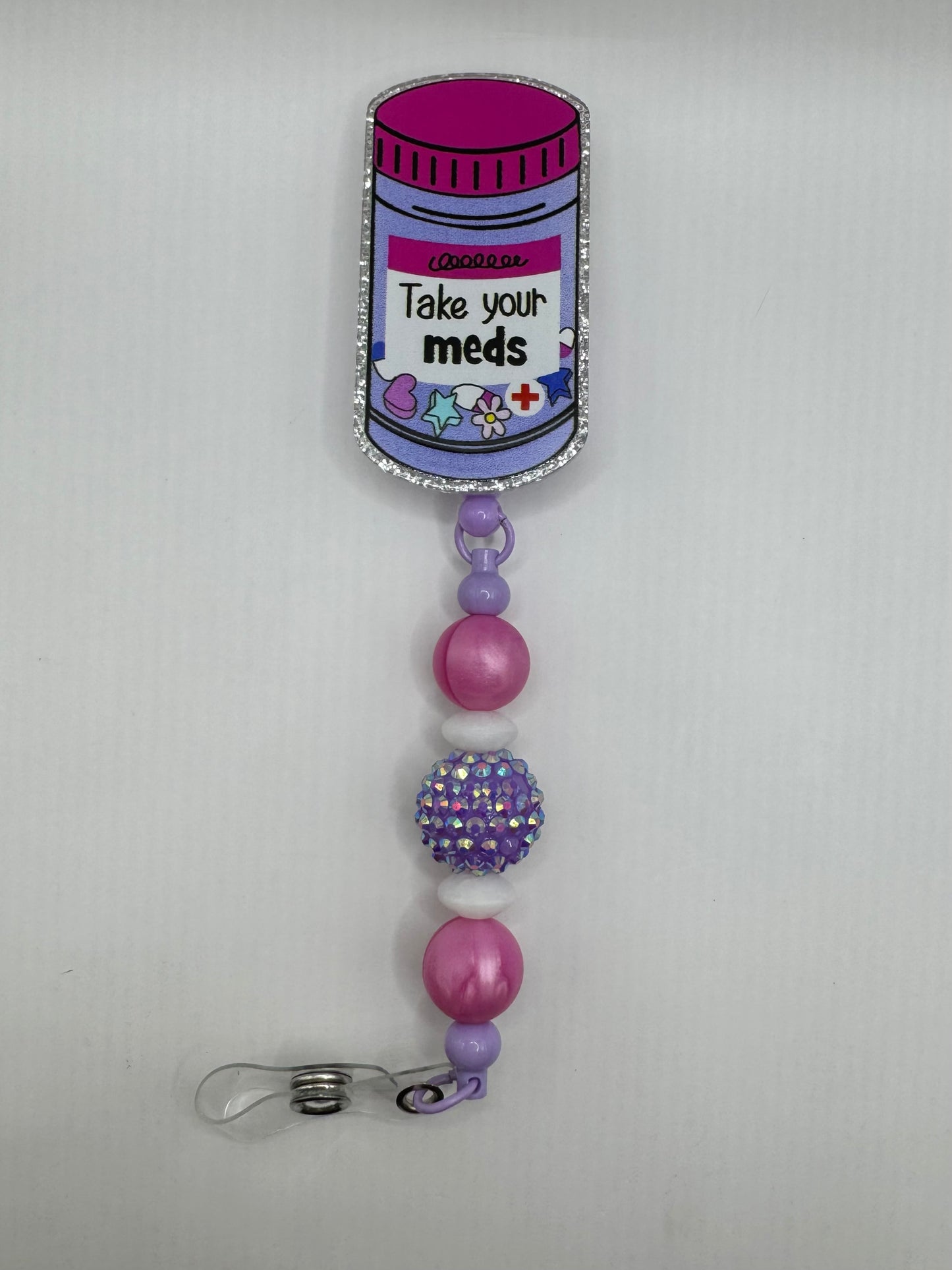 “Take Your Meds” ID Holder