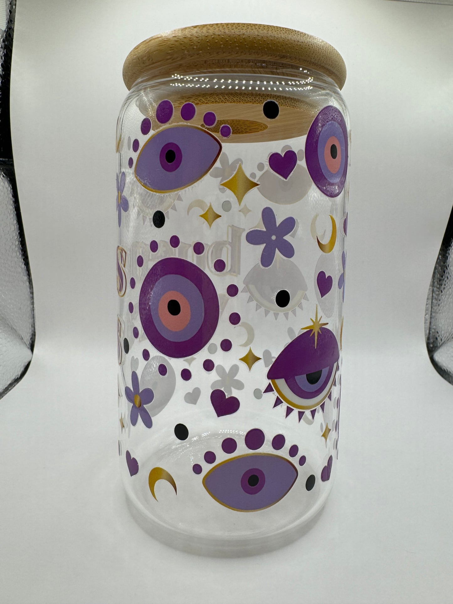 “Buenas Vibras” (Glass Cup)