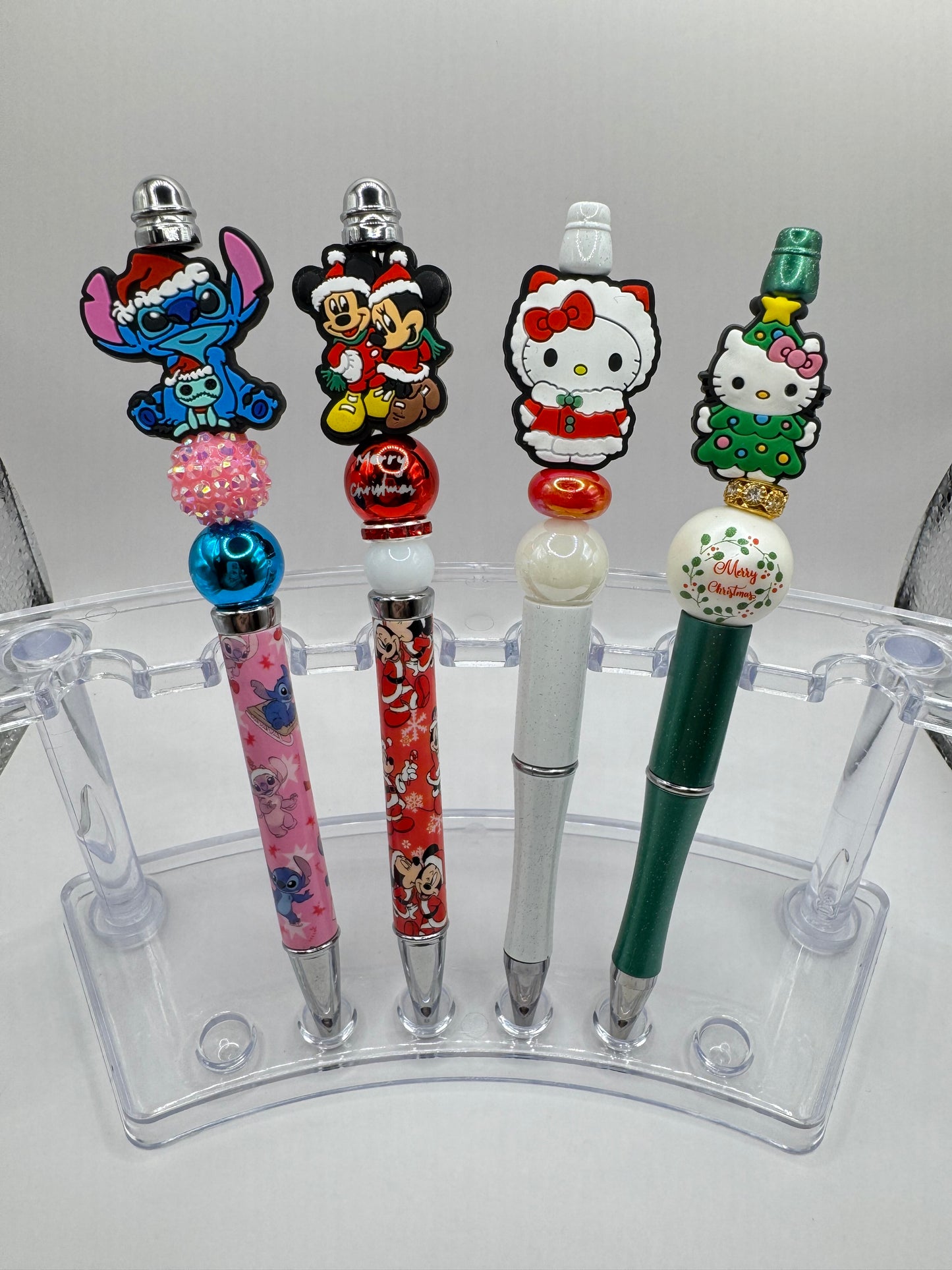 Mickey & Minnie Christmas Printed Pen