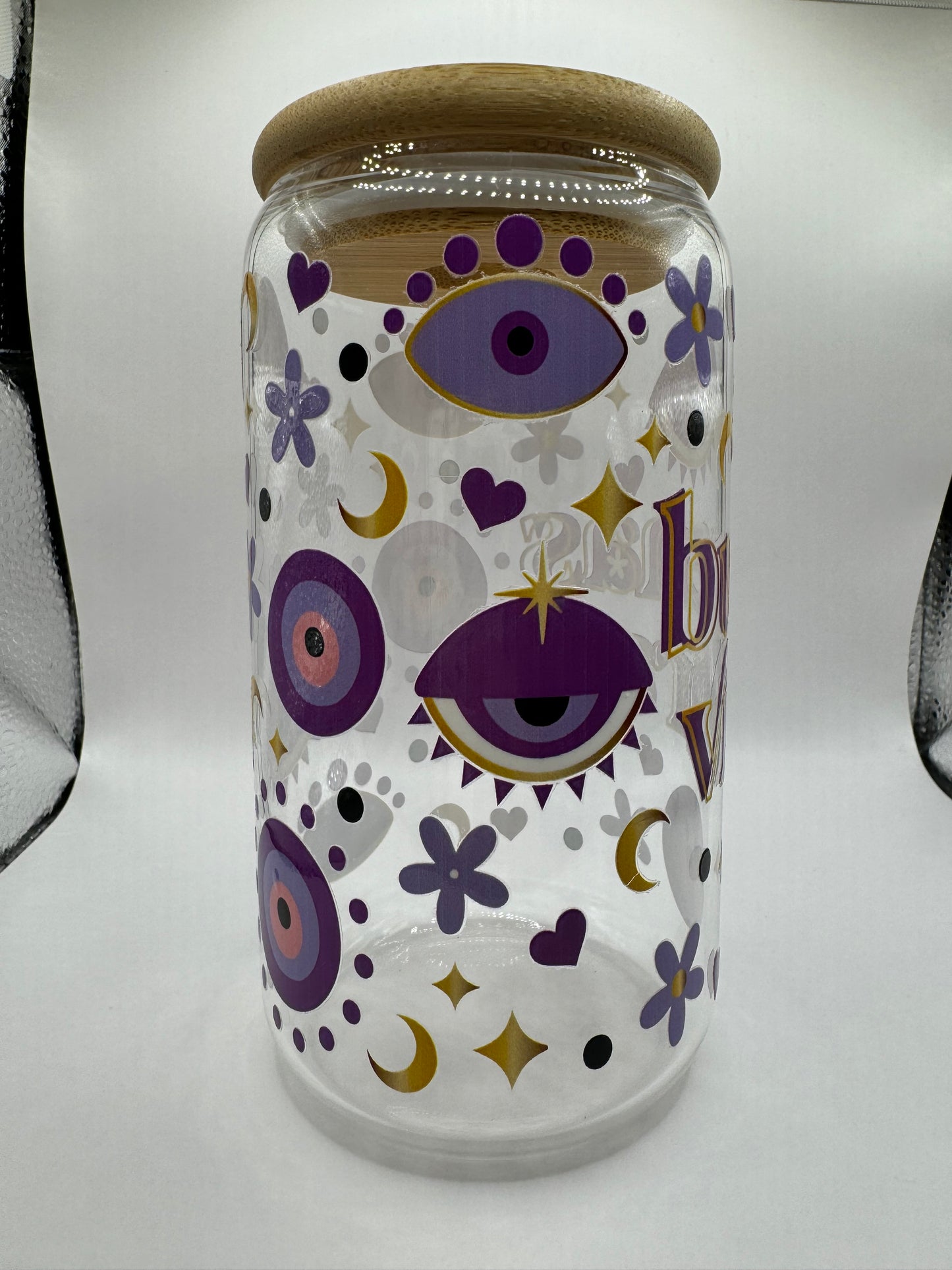 “Buenas Vibras” (Glass Cup)