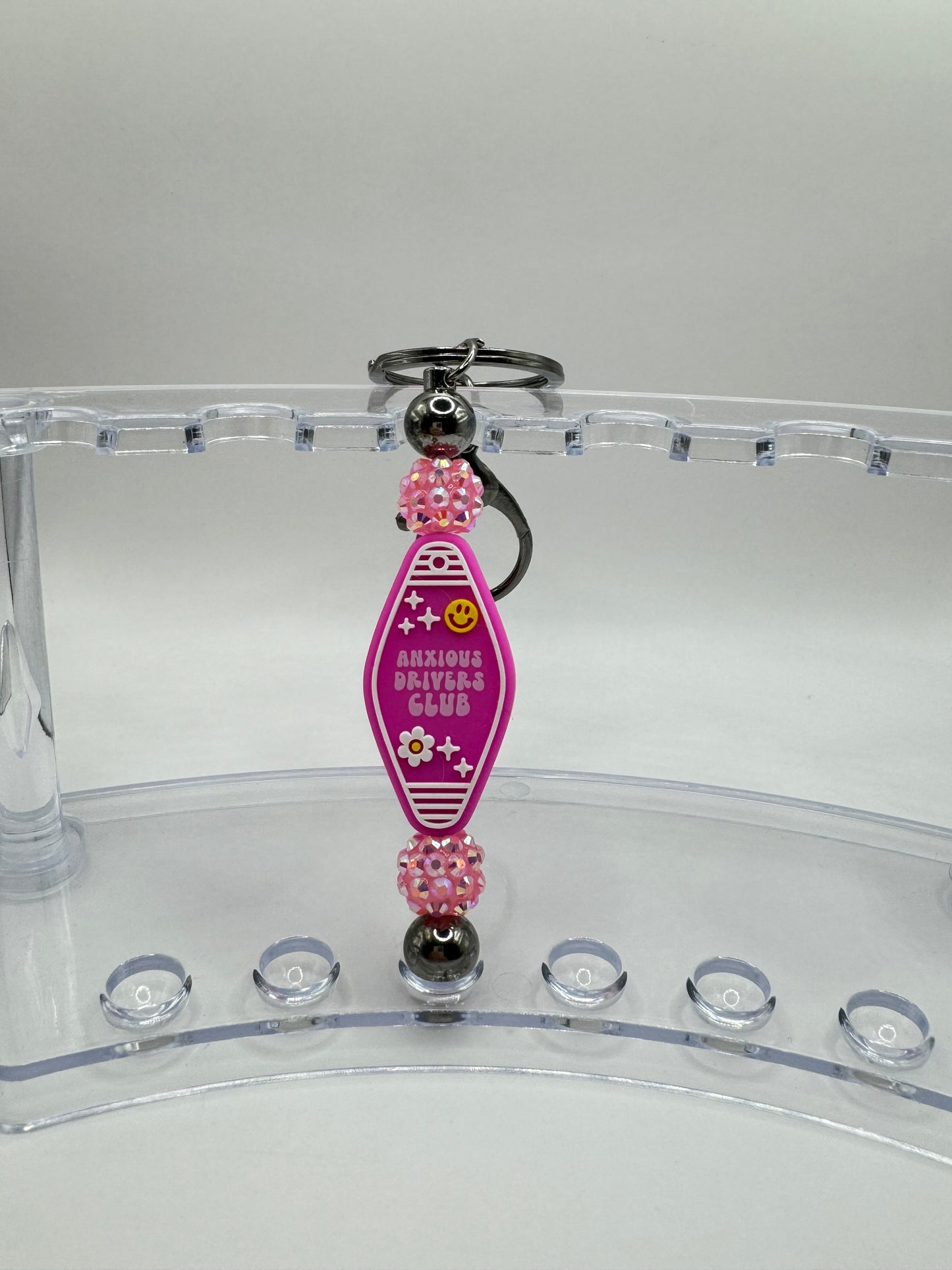 “Anxious Drivers Club” Keychain