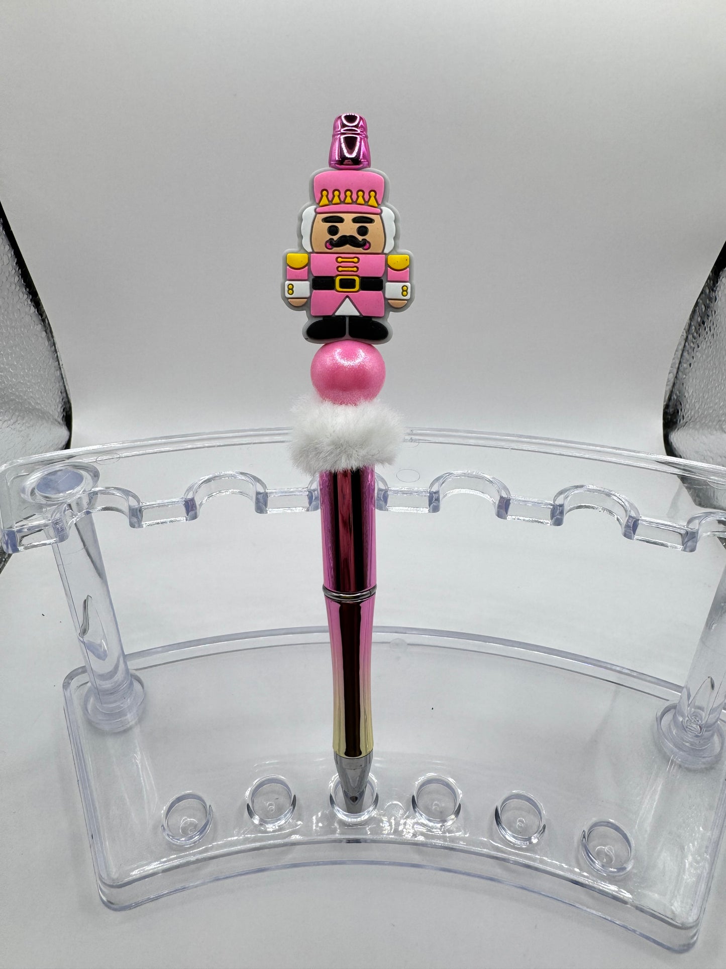 Pink Nutcracker Pen