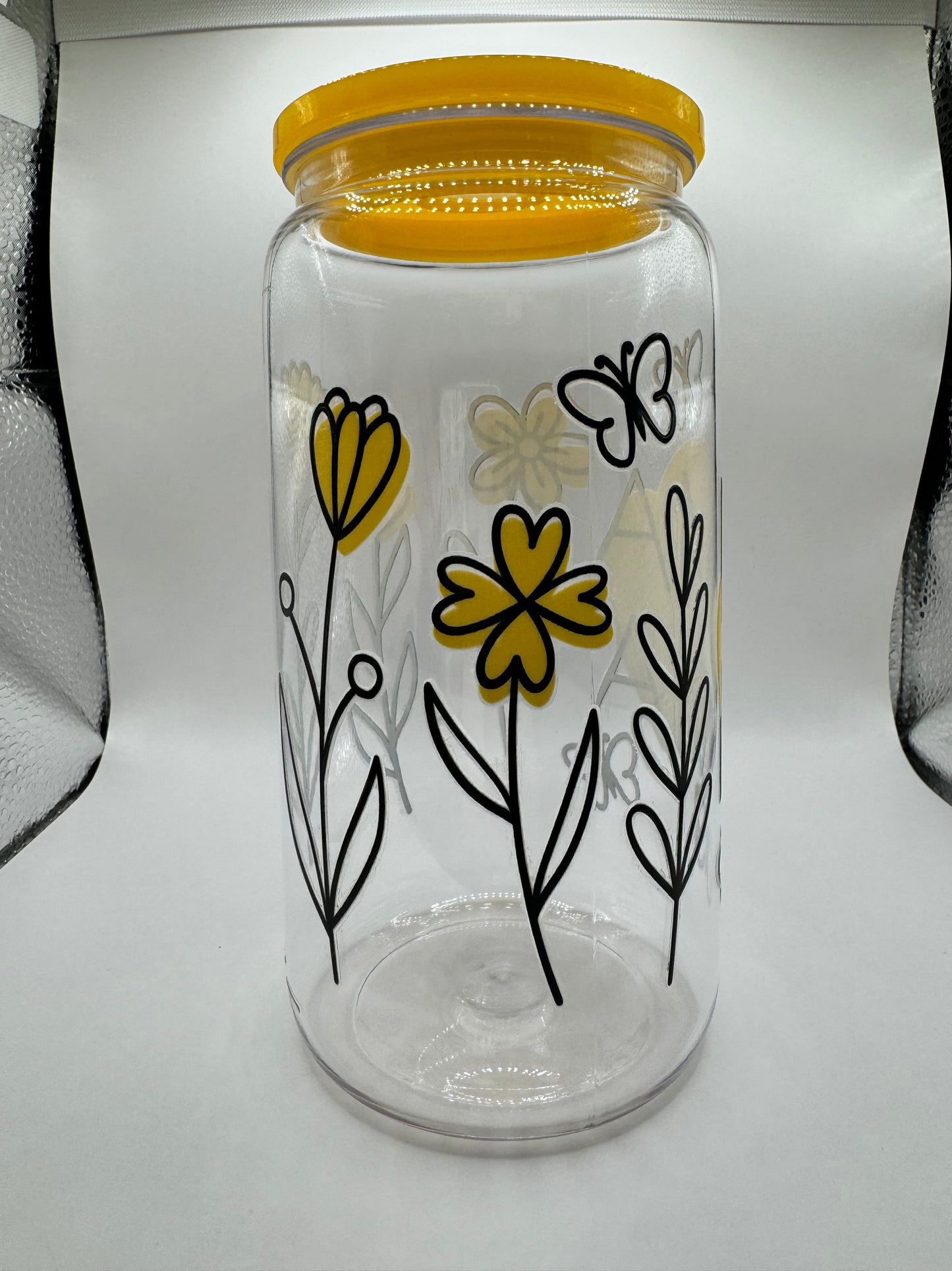 “Mama” Yellow (Acrylic Cup)