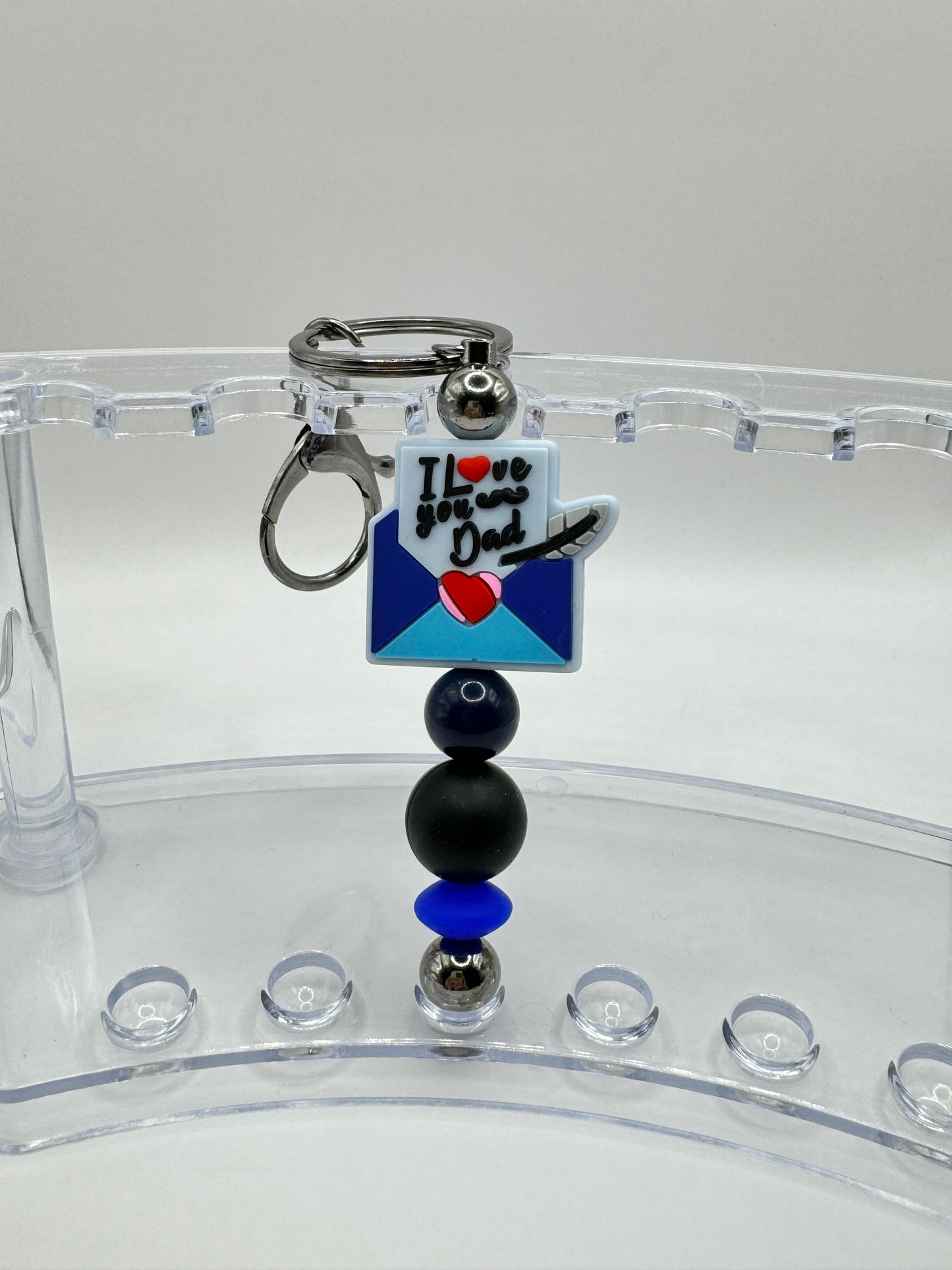 “I Love You, Dad” Keychain