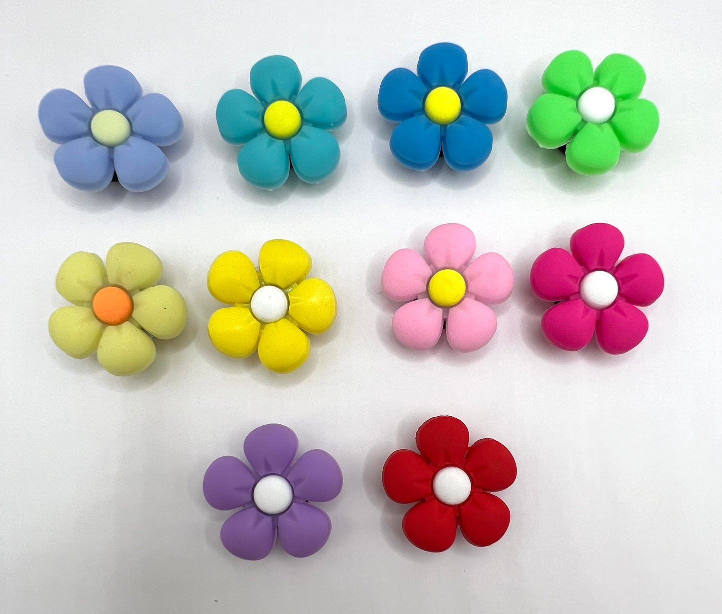 Flower Shoe Charms