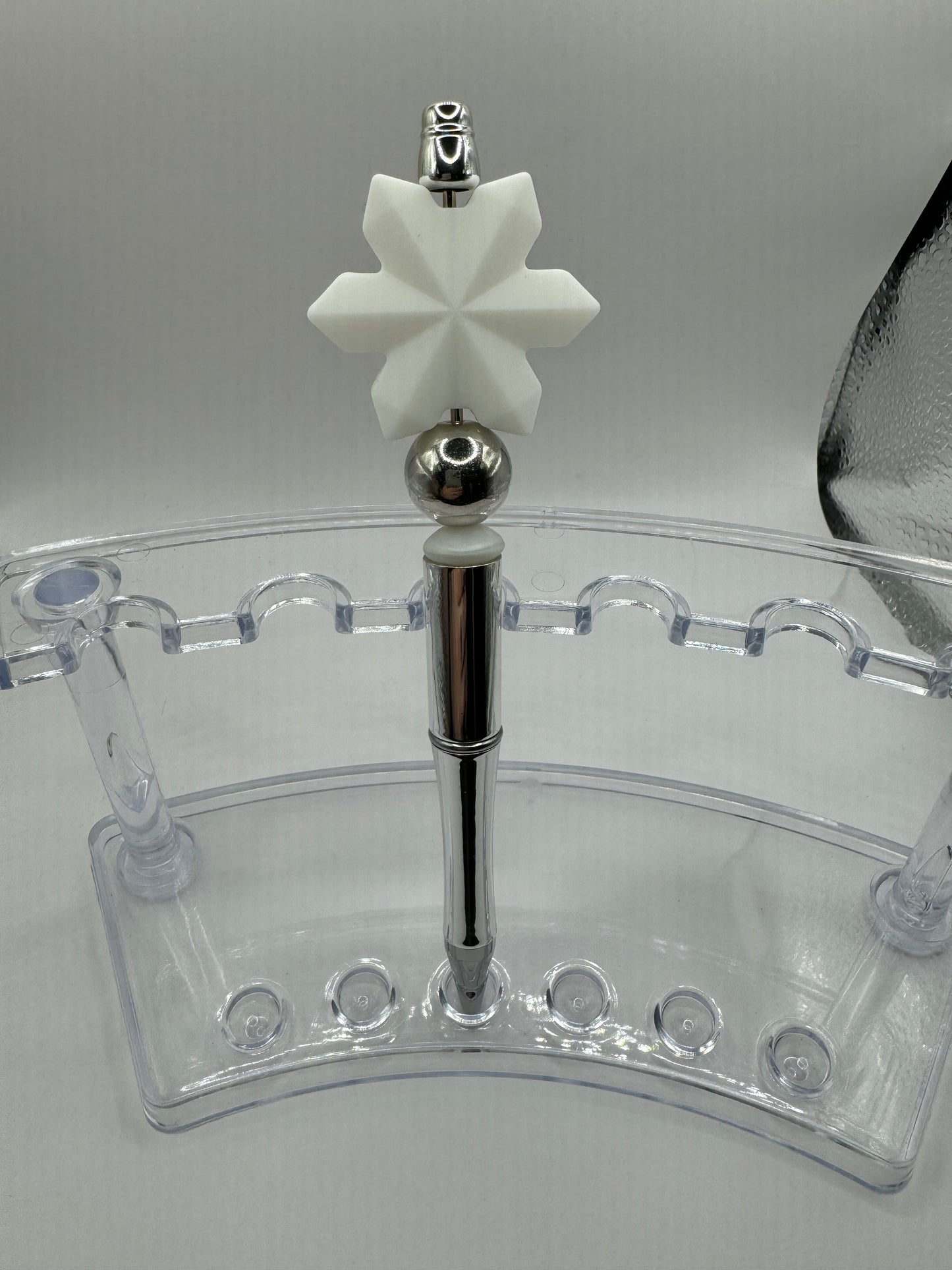 Silver Snowflake Pen