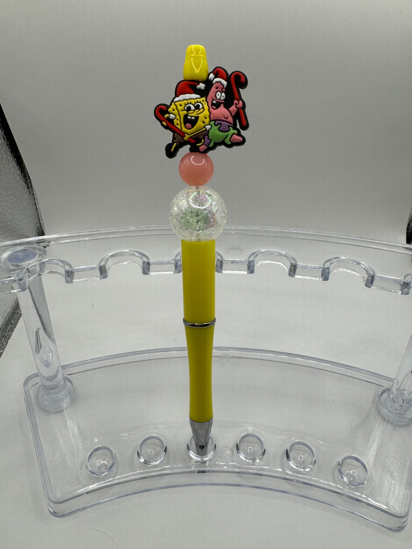 Christmas Spongebob and Patrick Pen