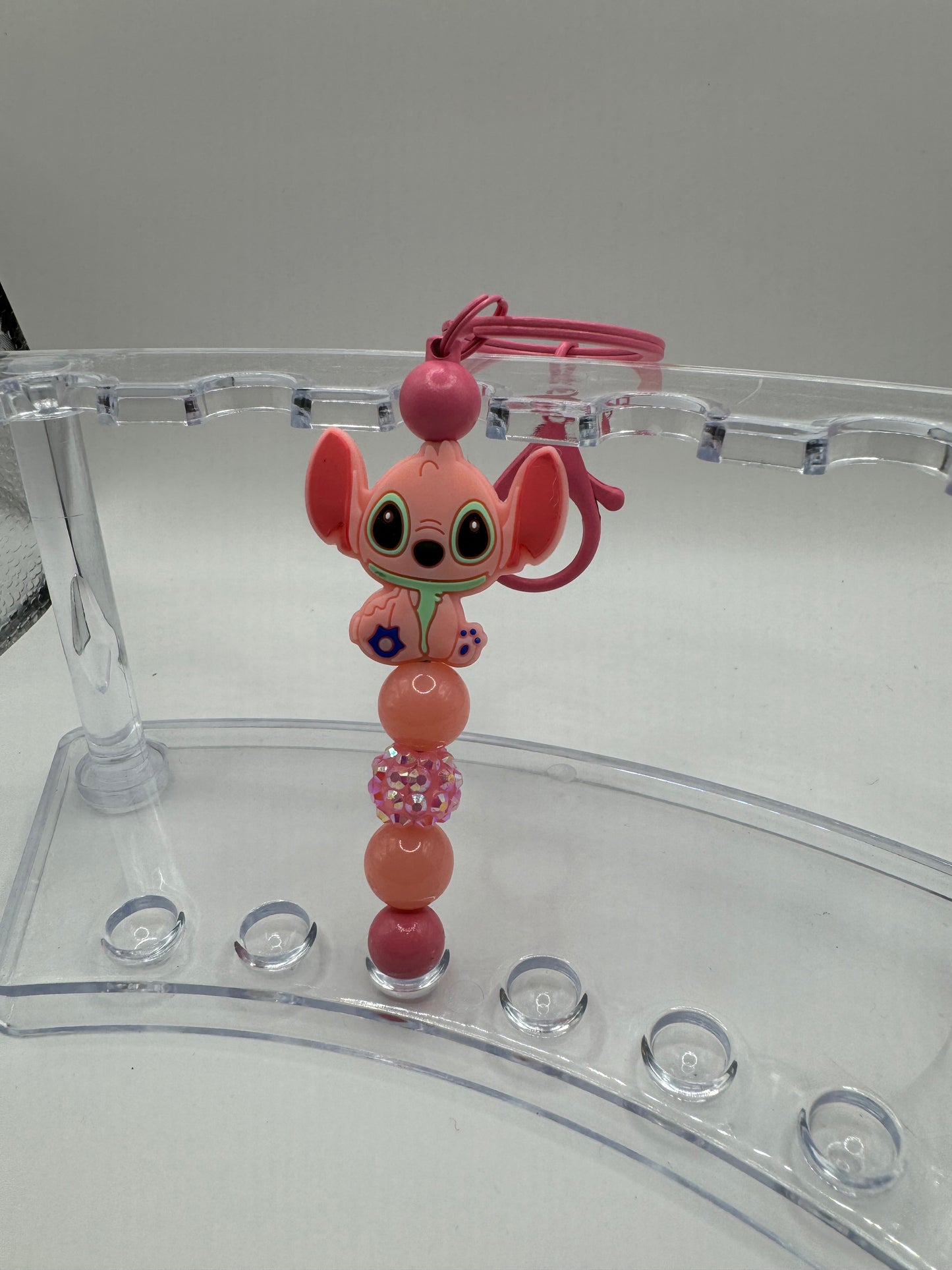 Angel (Pink Stitch) Keychain