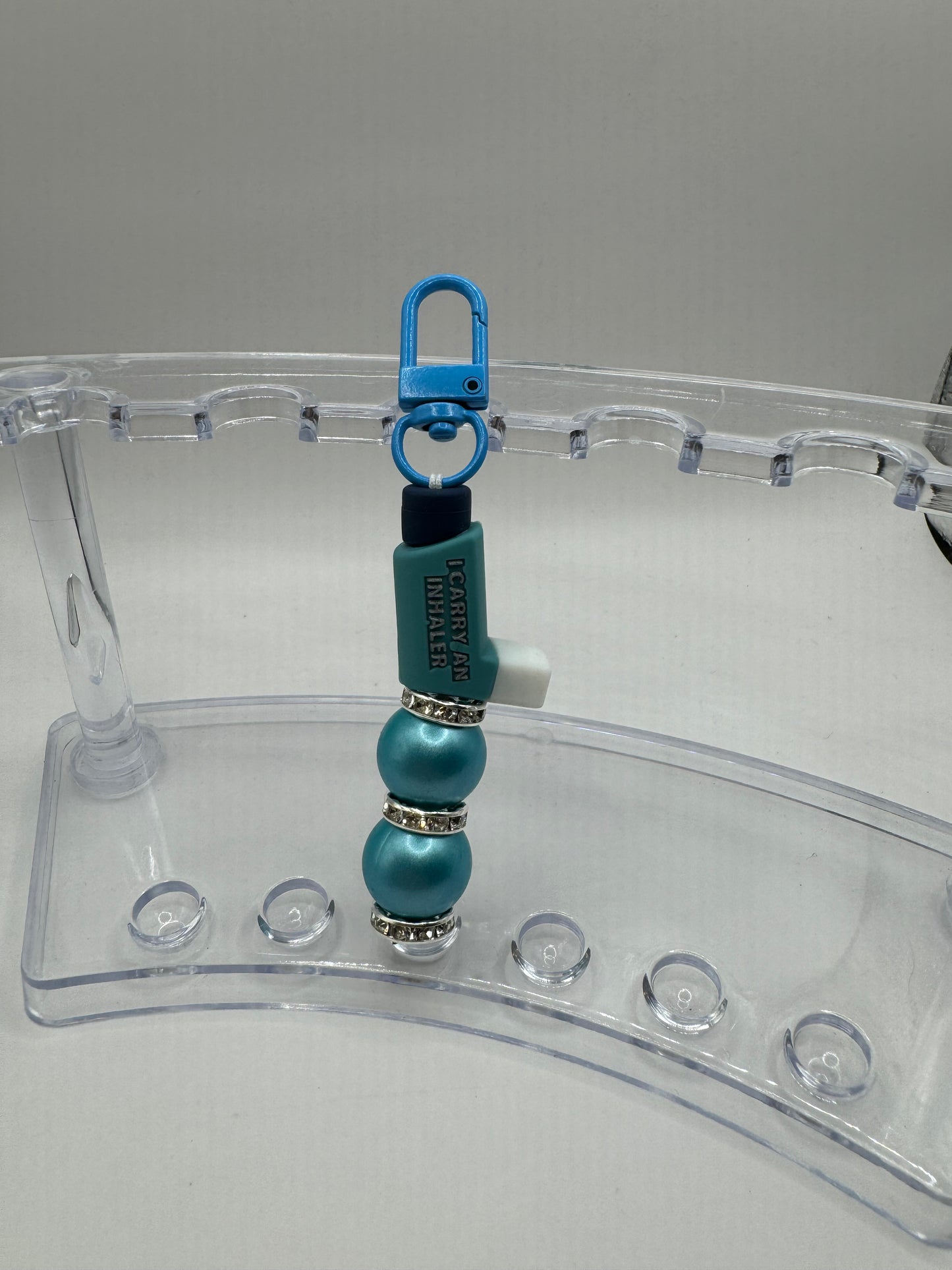 "I Carry an Inhaler" Keychain