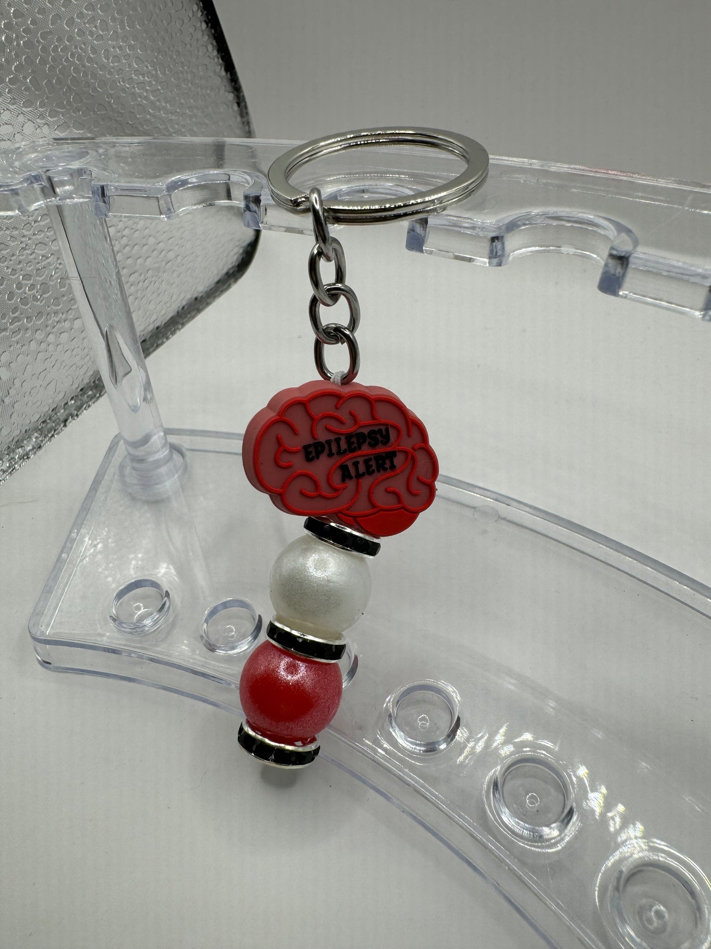 "Epilepsy Alert" Keychain