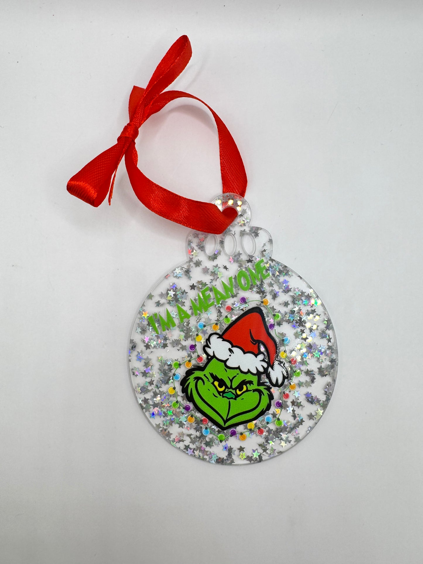“I’m A Mean One” Christmas Ornament (From The Grinch)