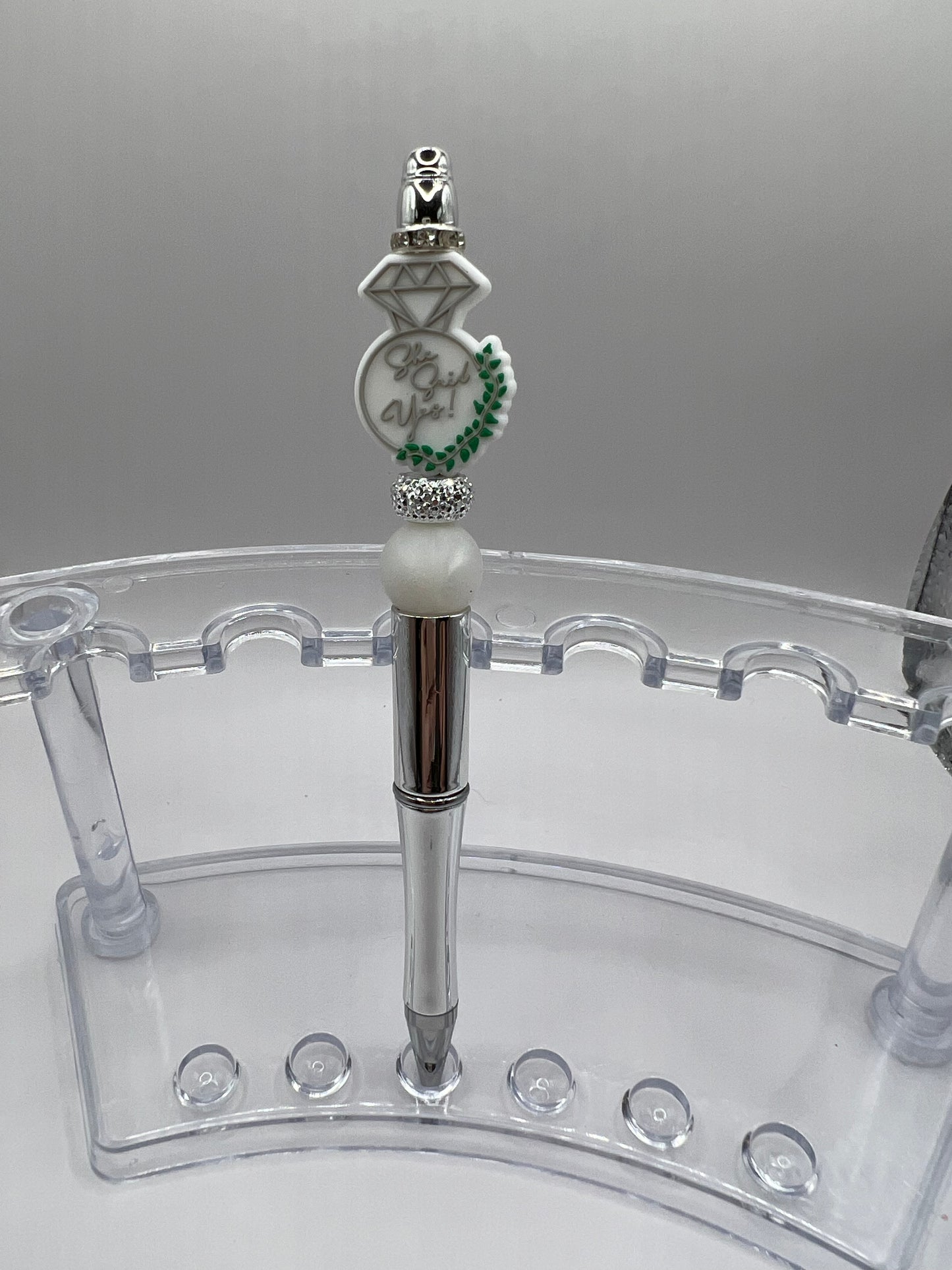 “She Said Yes!” Ring Silver Pen