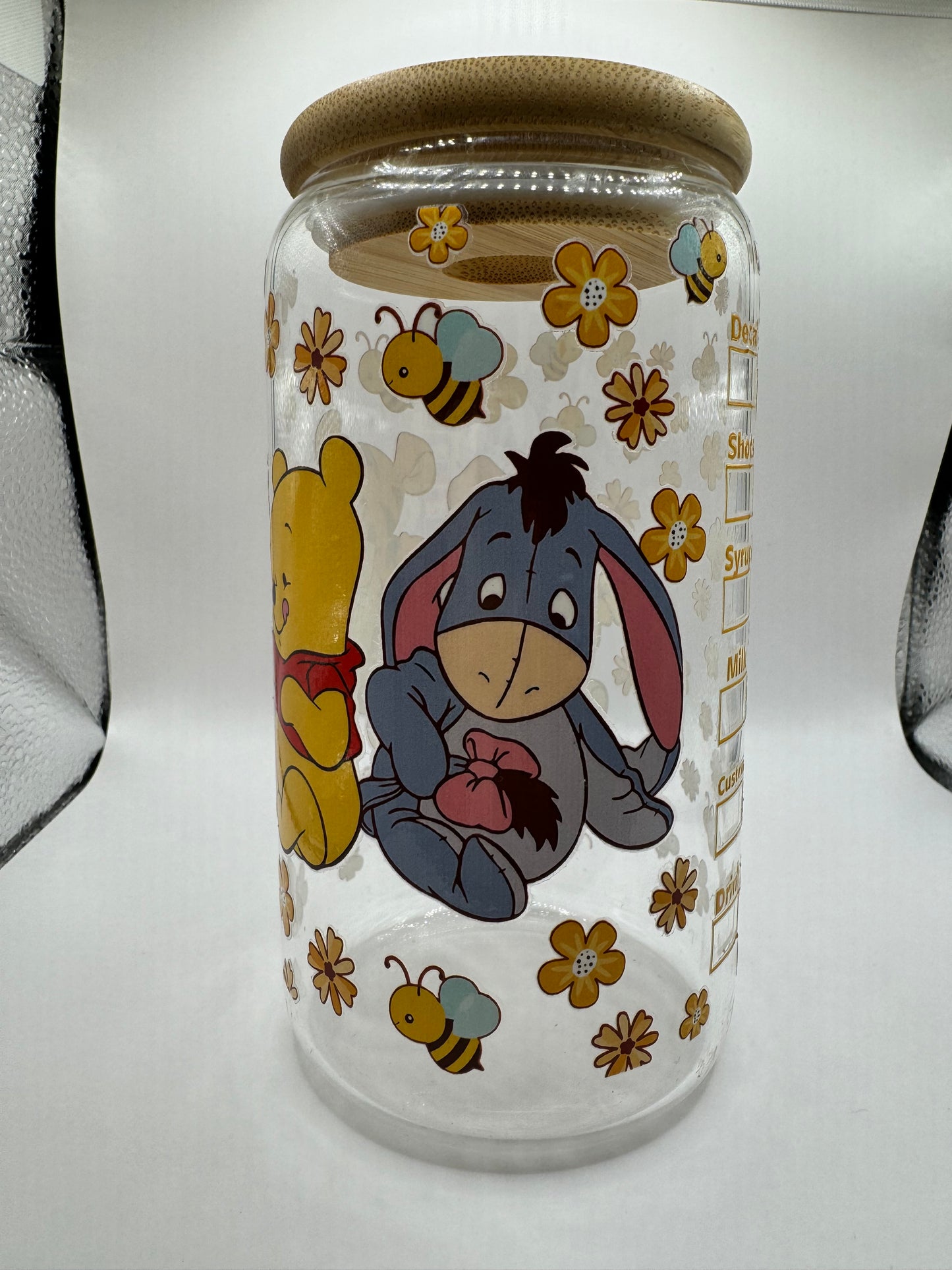 Winnie & Friends (Glass Cup)