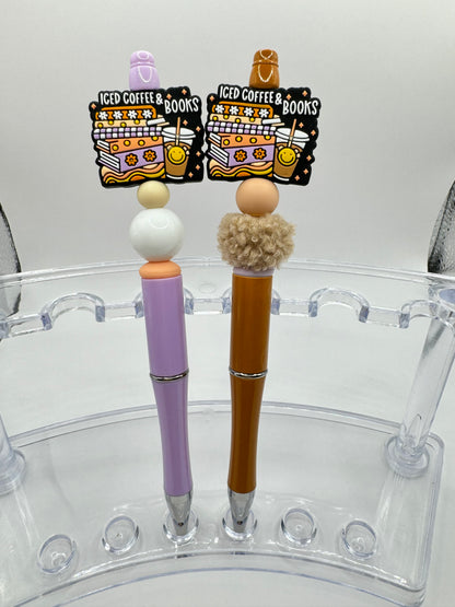 “Iced Coffee & Books” Pens