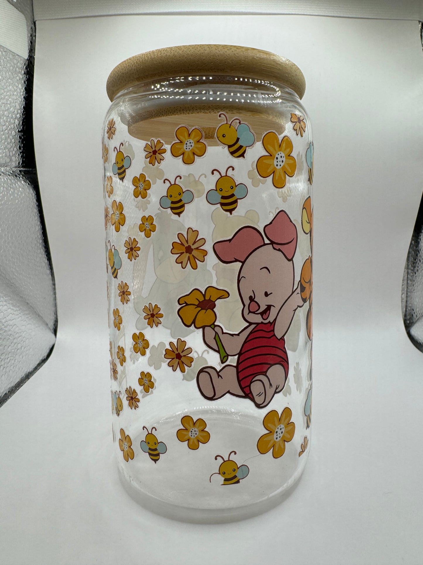 Winnie & Friends (Glass Cup)