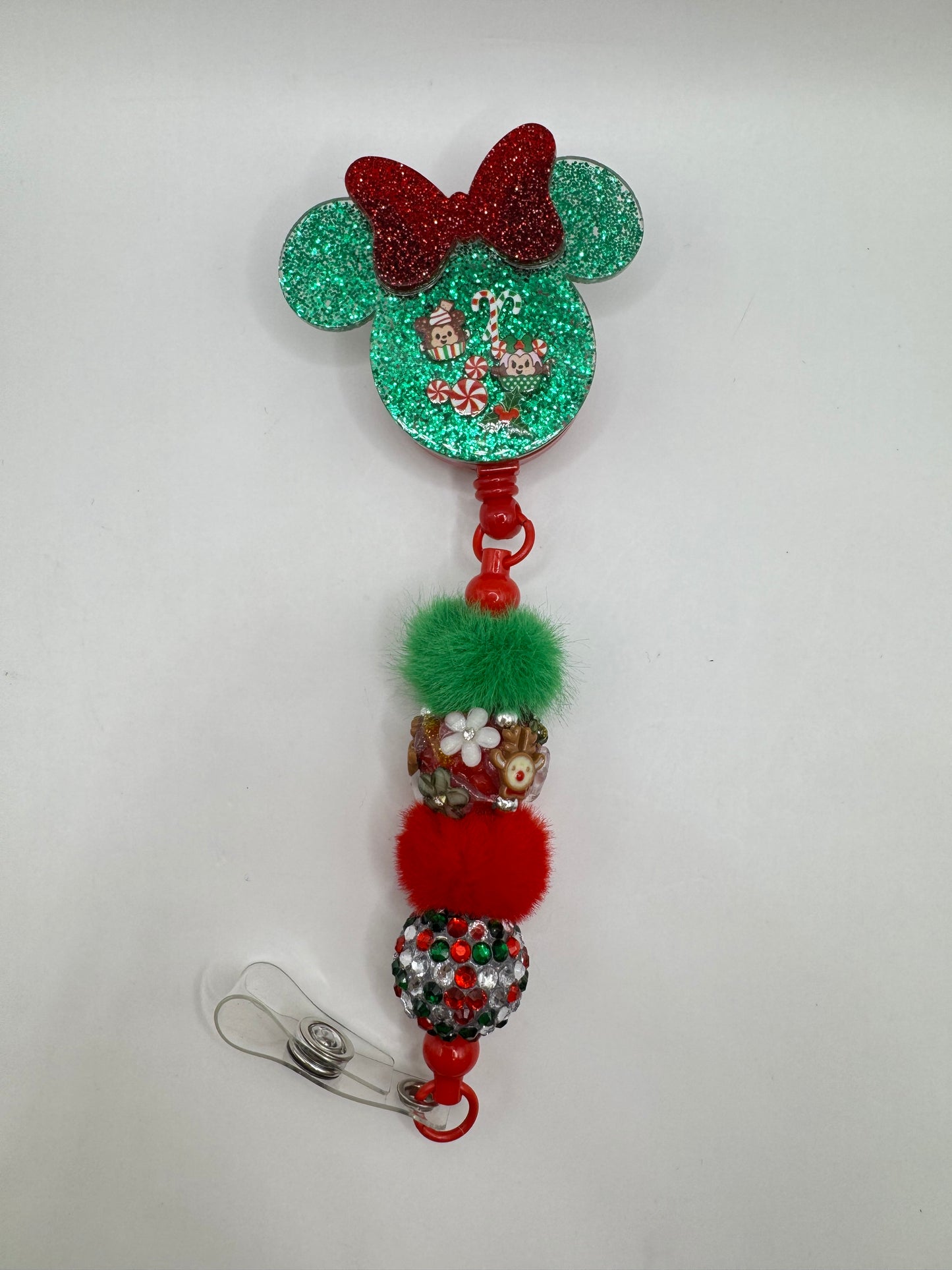 Christmas Minnie ID Holder (From Mickey & Minnie Mouse)