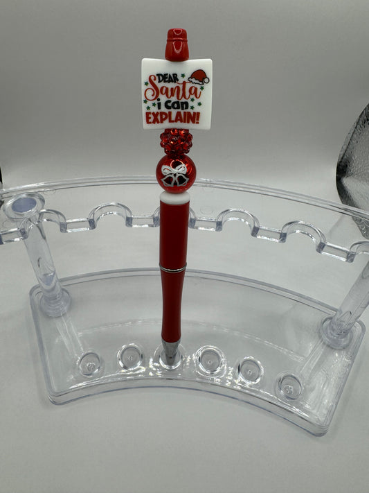 “Dear Santa, I Can Explain” Pen