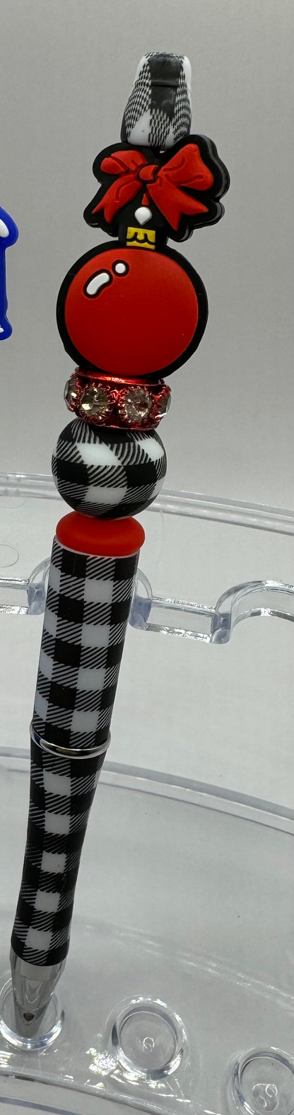 Red Ornament Pens