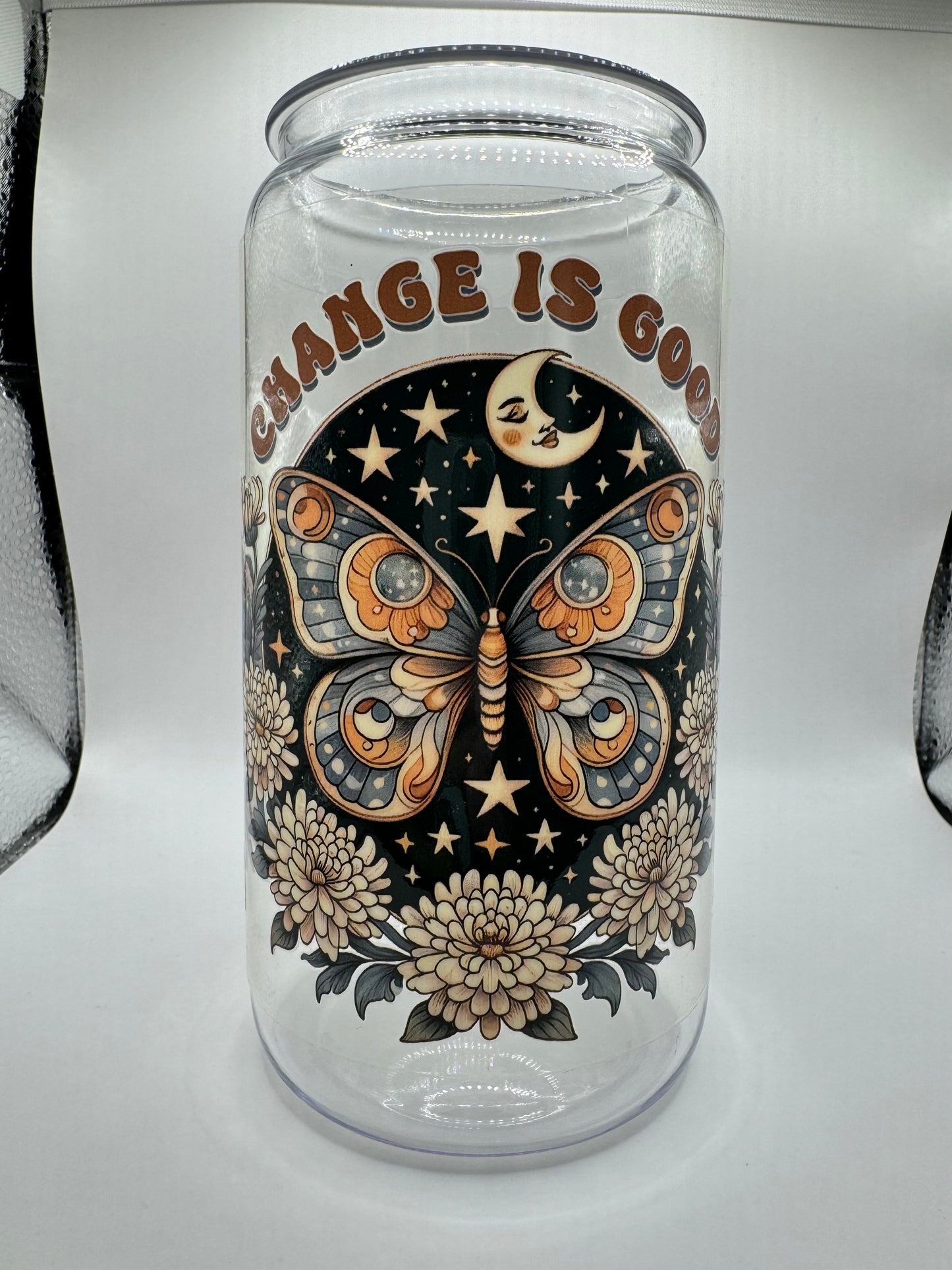 "Change Is Good" Moth Cup