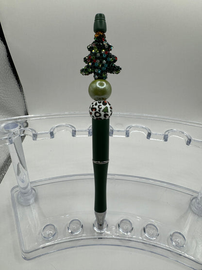 Full-Glitter Christmas Tree Pens
