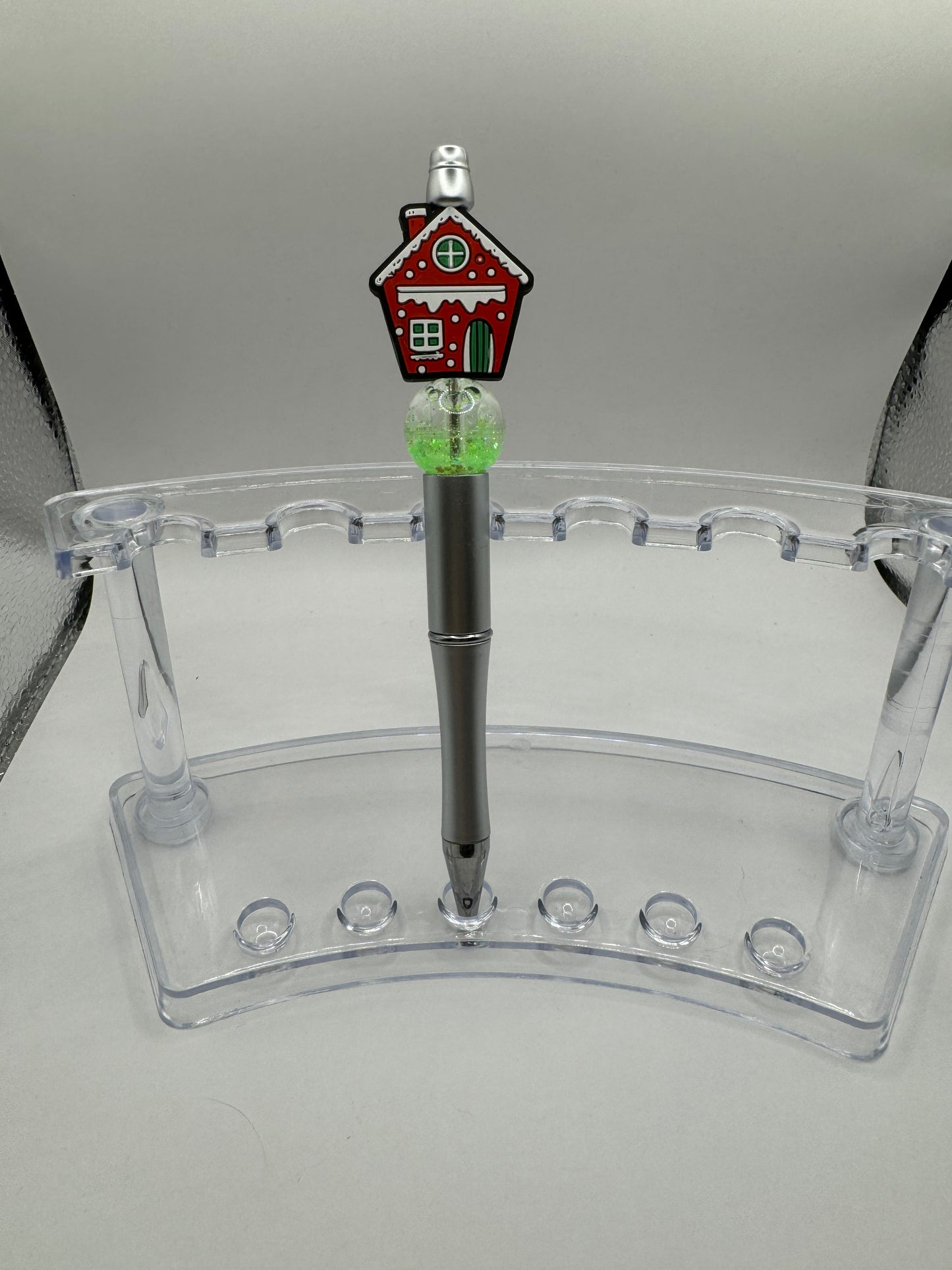 Gingerbread Snow Globe Pen