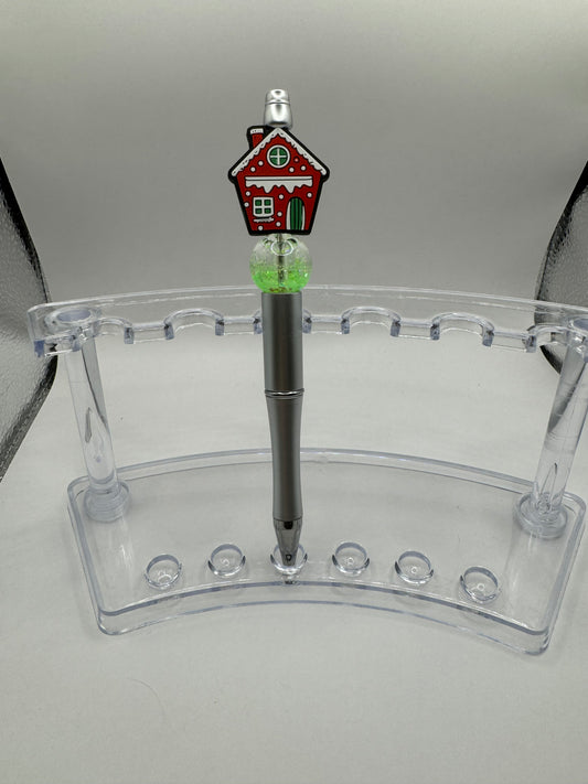 Gingerbread Snow Globe Pen