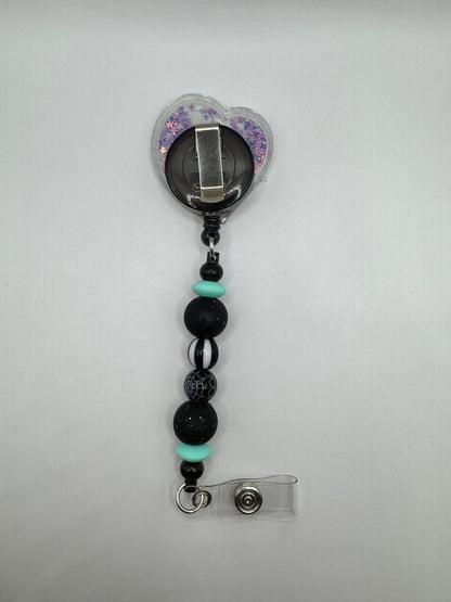 Jack & Sally Heart ID Holder (From The Nightmare Before Christmas)