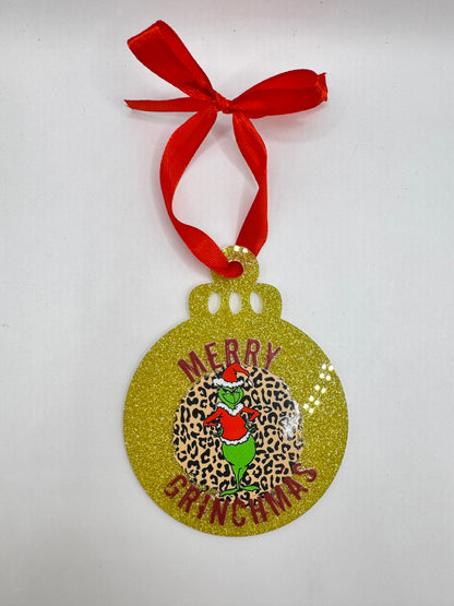 “Merry Grinchmas” Christmas Ornament (From The Grinch)