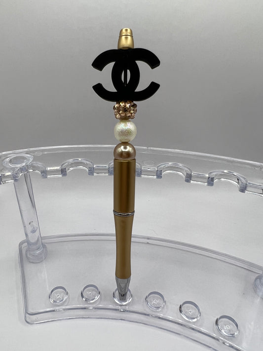 "CC" Brand Gold Pen